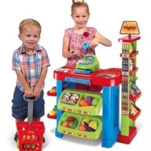 Set Super Mercado Juguete Registradora
